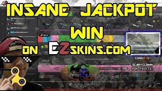 INSANE JACKPOT WIN ON EZSKINS! OMG!