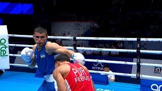 R64 (63.5KG) FEBUS MANUEL (PUR) vs ABDULLAEV RUSLAN (UZB)| IBA Men's World Boxing Championships 2023