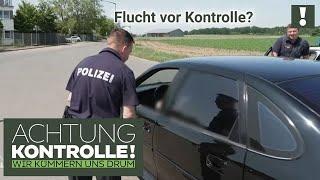 VERDÄCHTIGE Aktion!  TUNER-Karre dreht vor Kontrolle um! | Kabel Eins | Achtung Kontrolle