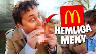 VI TESTAR MCDONALDS HEMLIGA MENY