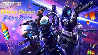 Live  Free Fire Festival Season |Diwali Special Giveaway |Honey Gamer 1M