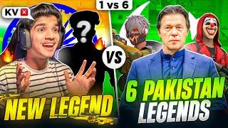  THE NEW 1 VS 6 SNIPER KING  | AGAINST PAK  PLAYERS | LEGEND| FREE FIRE TELUGU #dfg #freefire