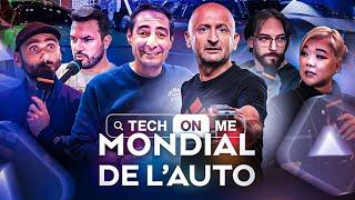 Tech On Me S2E3 (REPLAY Chapitré) : Mondial de l'Auto avec Cyril Drevet, Ken, Marie et Maxildan