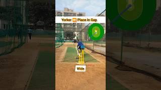 FAST ⏩ Yorker ball  batting tips in 2025 #shorts #cricket