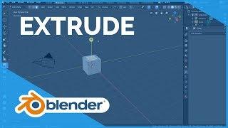 Extrude - Blender 2.80 Fundamentals