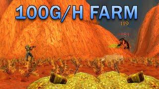 Badlands 100 Gold Per Hour Farm - Low Level Farm - WoW SoD Classic Phase 3