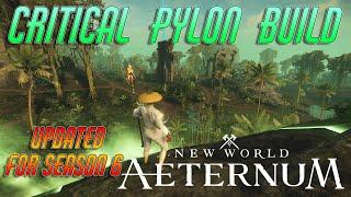 NW:Aeternum Critical Pylon Build! Best Solo mage in PvP! #gaming #pvp #newworld #mage