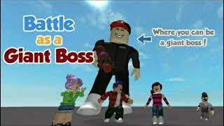 Roblox Battle as a Giant Boss - OST Lobby