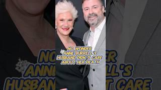 No wonder Anne Burrell’s husband didn’t care about her death.#celebrity #shorts #anneburrell
