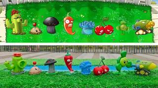PLANTS VS ZOMBIES:TOY PLANTS VS GAME PLANTS SWIMMING POOL BATTLEⅢ.
