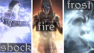 Fire Frost and Shock Comparison - What is Best in Skyrim SE