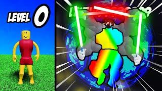 DEFEATING MAX LEVEL NOOB BOSS in Roblox Noob Simulator!