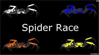 Spider Race in Algodoo