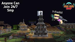 Showcasing My Epic Tower in Hoe-Hoe SMP | 24/7 Public Smp