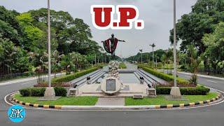 STROLLING around U.P DILIMAN Campus | Balahurang Komikera