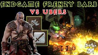 Endgame Frenzy Barb Vs Ubers: S-Tier Torch Farmer For A REASON! - Diablo 2 Resurrected