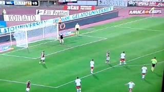 Commentatore sky impazzisce per la traversa di Diamanti al 94' ( Bologna - Milan 3-3 )