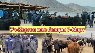 Уч-Коргон МАЛ базары!!! 7-Март кызыган жэрлери