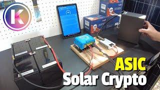 ASIC Solar Crypto Mining