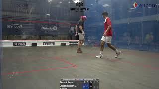 Squash Canada @ White Oaks (Glass Court) Day 1