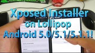 How to Install Xposed Installer on Android Lollipop 5.0/5.1/5.1.1!