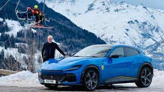 Ferrari Purosangue 1800-mile review. How does it cope on a family ski trip to the Alps?