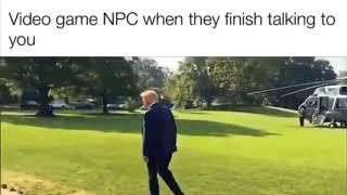 Trump Oblivion NPC Meme