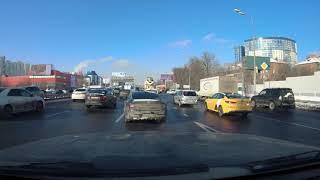 [4k] Road TimeLapse  From Efremov to Tver 9h to 16m  Feb 2022