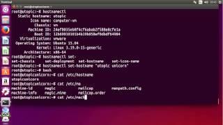 Ubuntu 15.04 Managing the hostname with hostnamectl