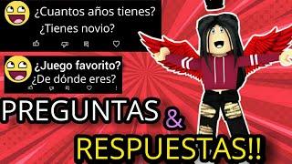 ¡¡PREGUNTAS Y RESPUESTAS!!│MerceDb - Roblox-