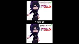 1 OR 2?? #gacha #гачаклуб #gachaclub #гачалайф #gachalife #гача #тренд #trend #arambody #gachaedit