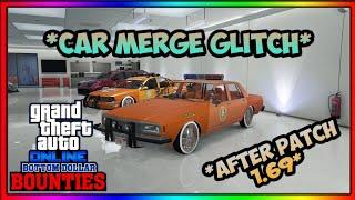 GTA 5 SOLO CAR MERGE GLITCH! AFTER PATCH 1.69! GTA 5 MAKE RARE CARS ON F1/BENNY'S MERGE GLITCH!