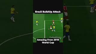 Brazil's Amazing Build up attack #shorts #football #worldcup #qatar2022 #brasil #neymar #coutinho