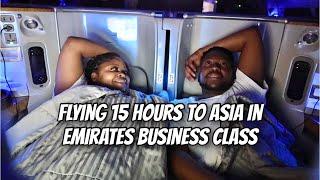 15 Hours To Malaysia in Emirates Business Class | Travel Vlog | Asian Travel