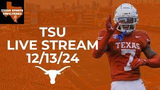 Texas Longhorns Transfer Portal Updates, CFB Awards & MORE | Texas Sports Talk | LIVE | 12/13/24