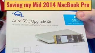 My MacBook Pro OWC 408 GB SSD Upgrade (Mid-2014 mac) & Product Review