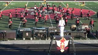 Fremont's Firebird Marching Band at the 2023 James Logan Invitational Band Tournament, WBA Regionals