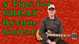 5 MUST KNOW Rhythm Guitar Concepts (Rhythm Guitar Lesson + Tutorial)