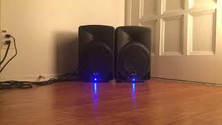 Sound test of alto tx8 speakers