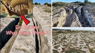 Malta Cart Ruts Inadvertently Explained By Pytheas' (330 BC) Voyage ? Catastrophic Upilt !