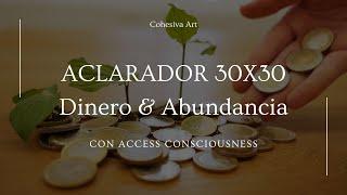  ACLARADOR 30X30 DINERO Y ABUNDANCIA  #accessconciousness