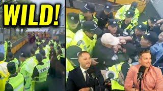 How Many Chinese Cops Does it Take to Arrest One Old Man?