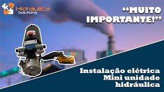 Instalação Elétrica Mini Unidade Hidráulica