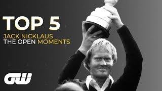 Top 5 | Jack Nicklaus Moments at The Open Championship