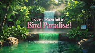 "Hidden Gem at Singapore Bird Paradise Parking – Mesmerizing Waterfall with Soothing Sounds!"