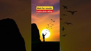 Sunset Creative photo editing | perfect photo editing  #shorts #creative #photoediting