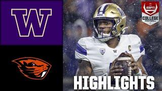 Washington Huskies vs. Oregon State Beavers | Full Game Highlights