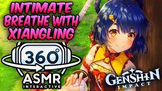 Intimate Breathing With Xiangling~ [360º VR SOUND ASMR] | Genshin Impact (4K)