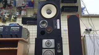 Моніторна акустика Jbl L100 Century vs DLS R55 + SANSUI BA-F1+ Denon DCD-1630G