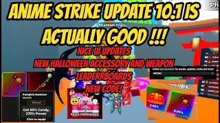 Anime Strike Update 10.1 - New Halloween Weapon and Accessory + New Code  and more !!!